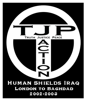 TJP Human Shield logo