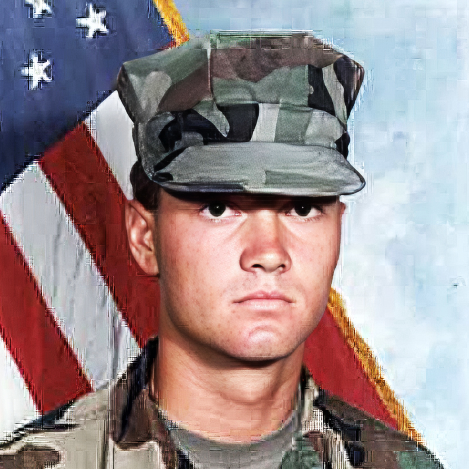Ken O'Keefe military photo